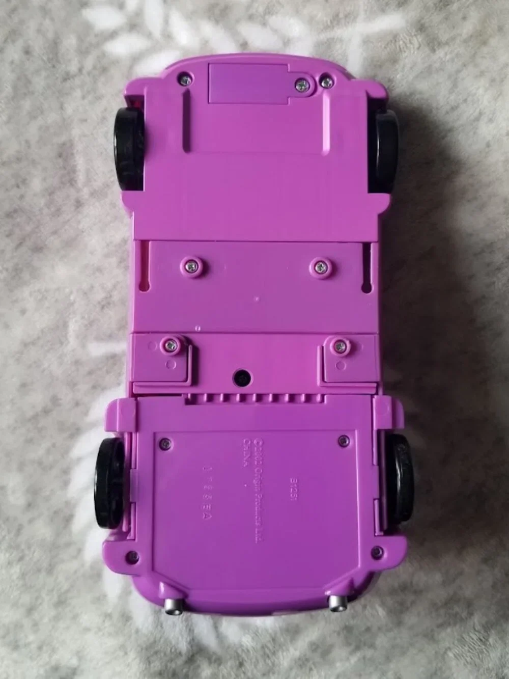 Vintage Polly Pocket Purple Stretch Limo Rock N Pop Convertible Car Y2K